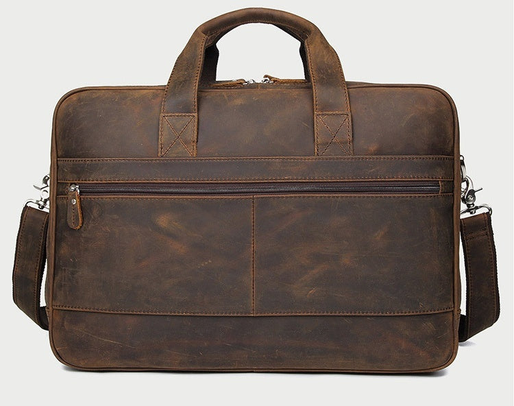 Horse Leather Business Bag